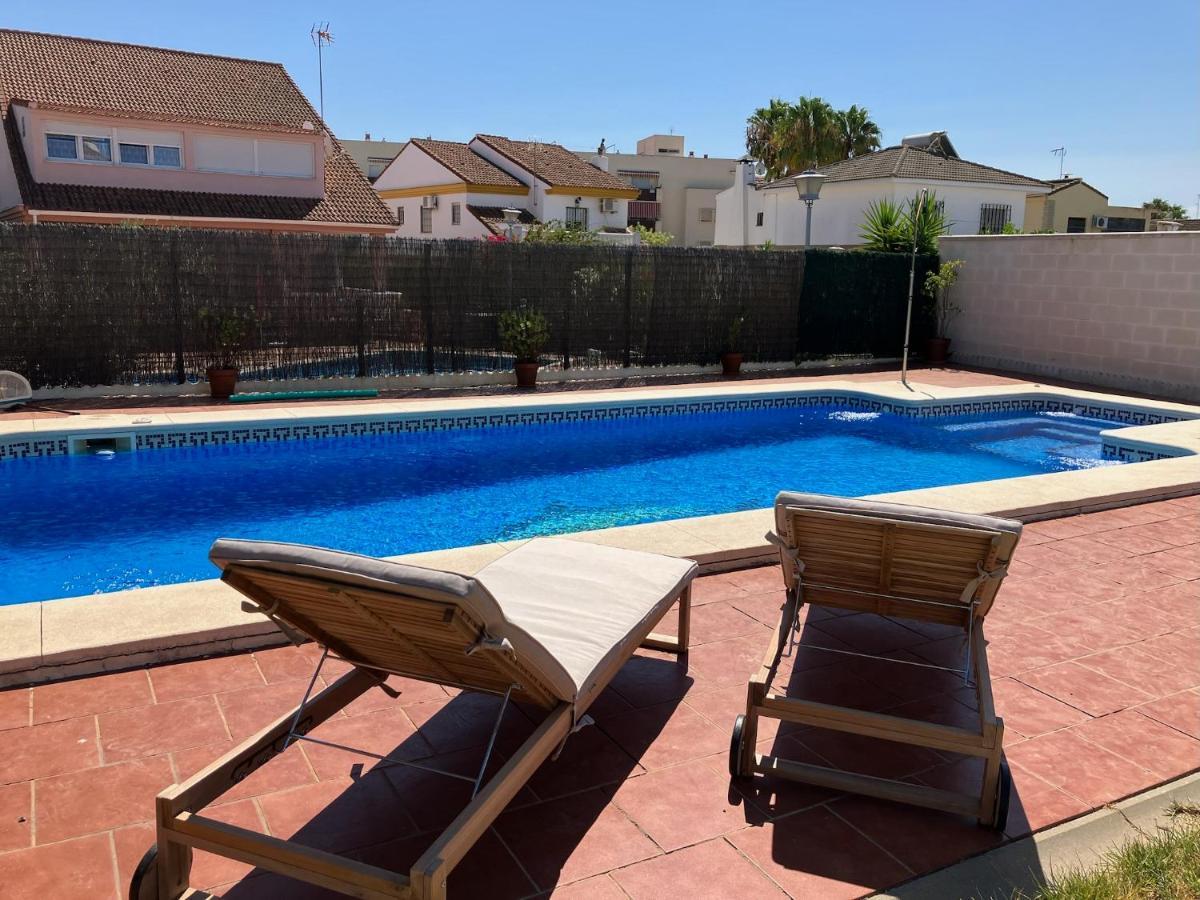 Holiday House With Private Pool, Costa De La Luz El Portil Exterior foto