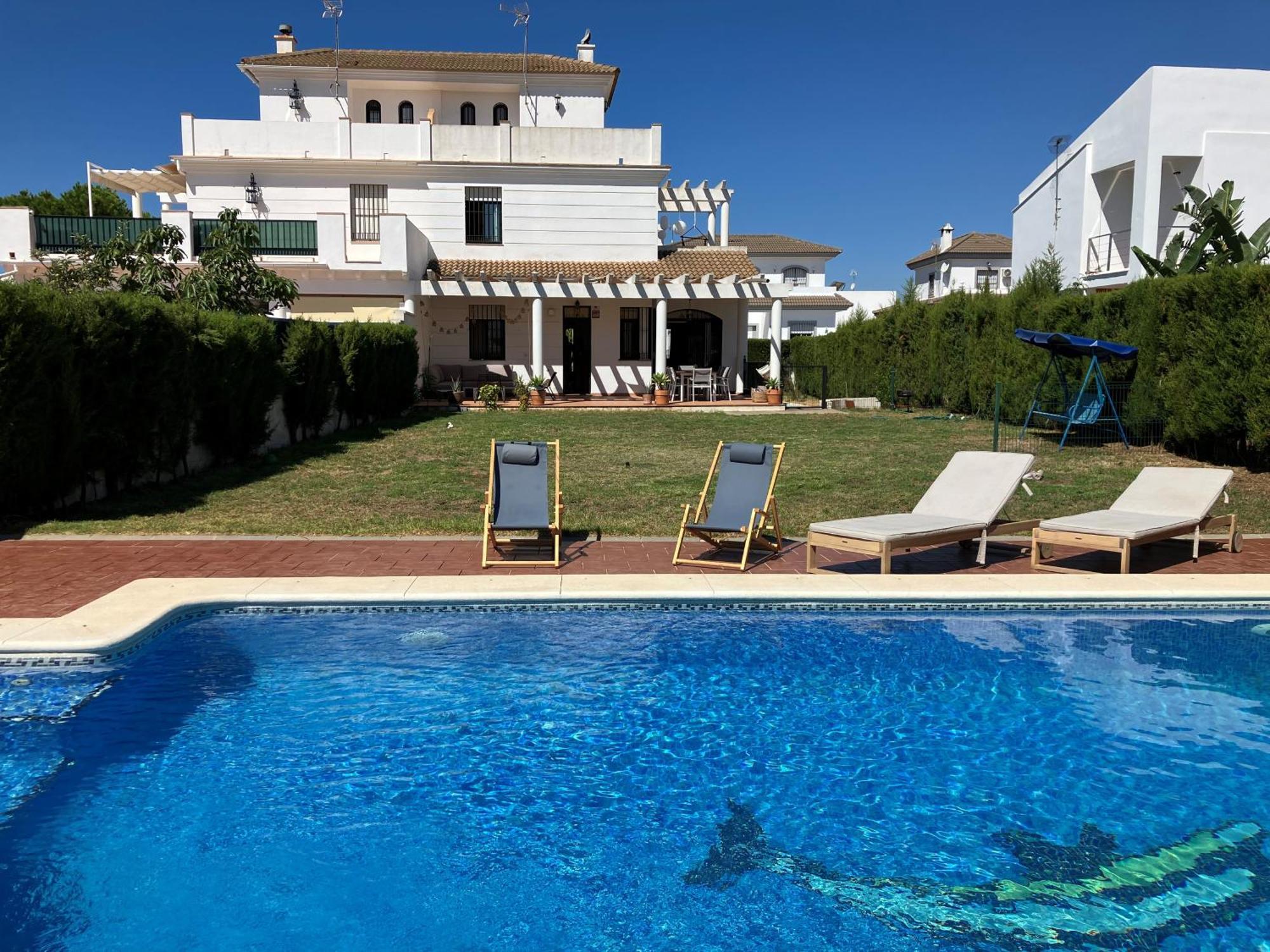 Holiday House With Private Pool, Costa De La Luz El Portil Exterior foto